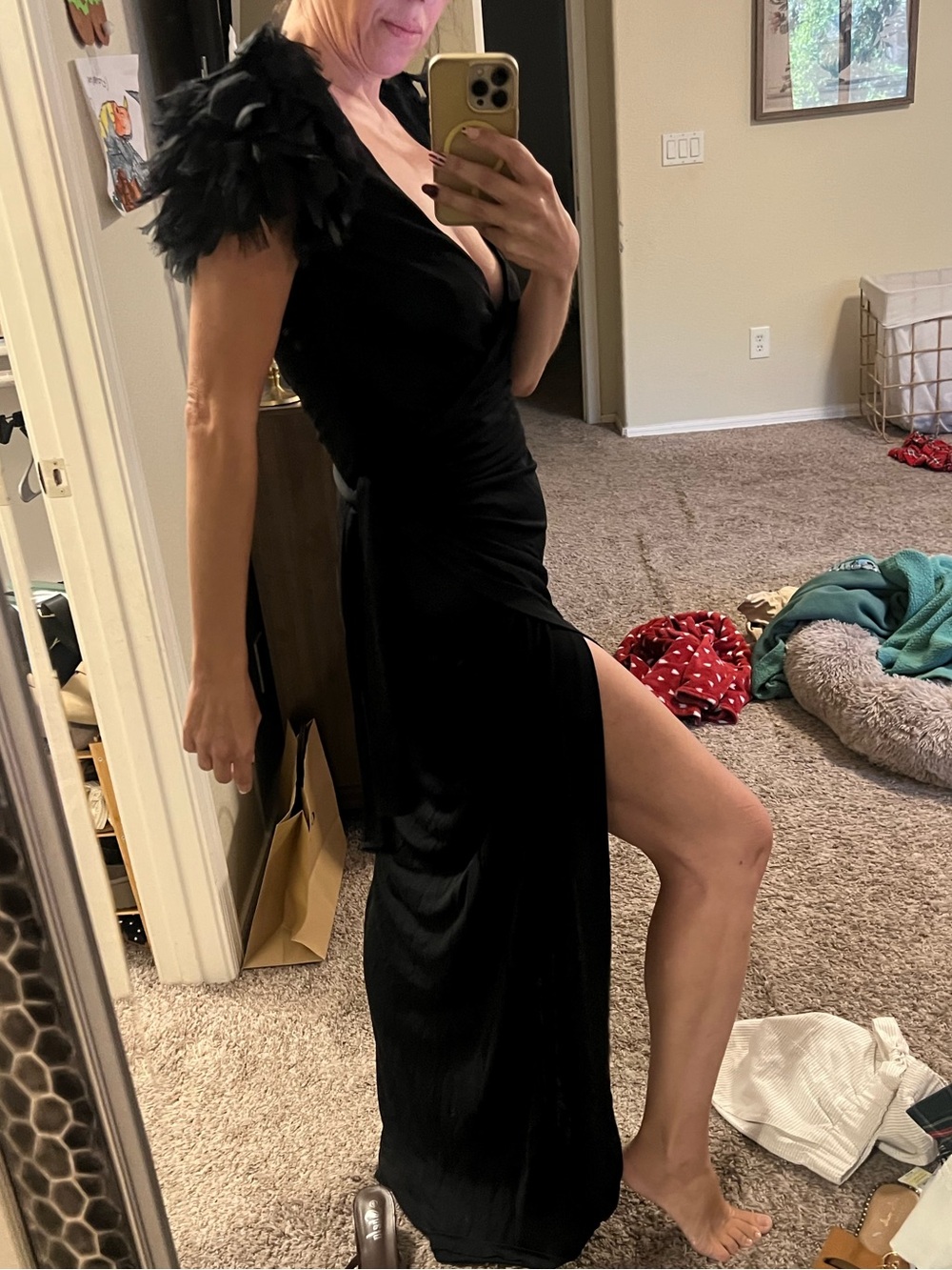 Diane VonFurstenberg evening gown - Picture 3 of 6